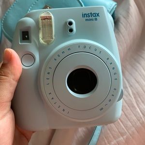 Instax camera with case & film inside